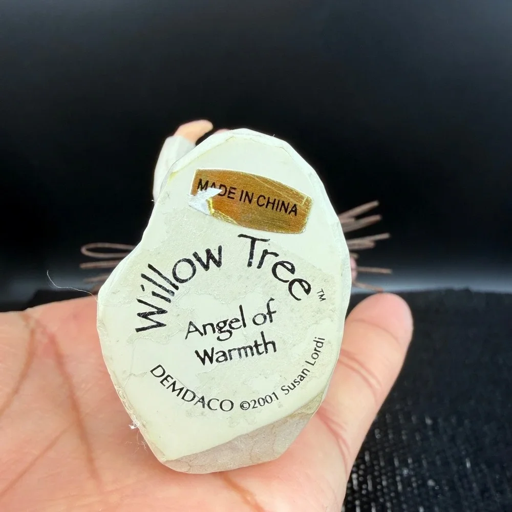Willow Tree Angel of Warmth Figurine Susan Lordi Demdaco 2001 Candle‎ 5.5 inch